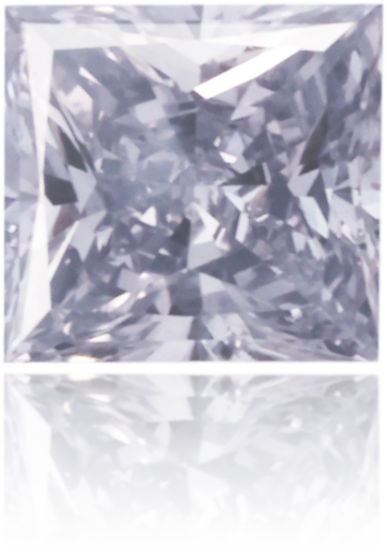 Natural Blue Diamond Rectangle 0.13 ct Polished