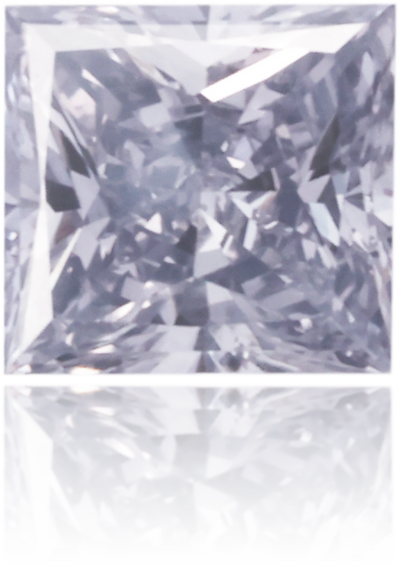 Natural Blue Diamond Rectangle 0.13 ct Polished