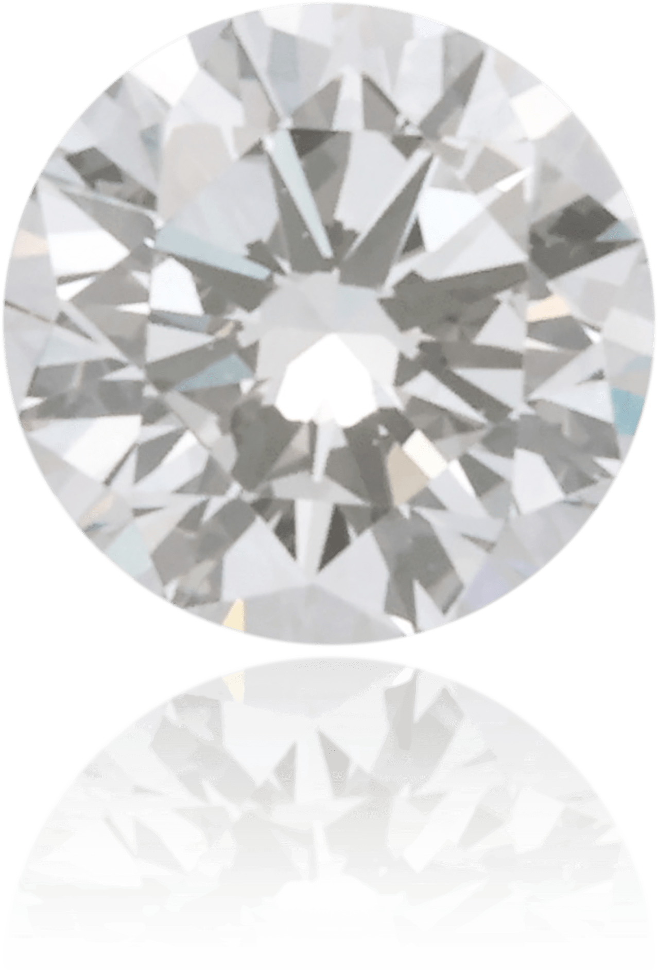 Natural Gray Diamond Round 0.16 ct Polished