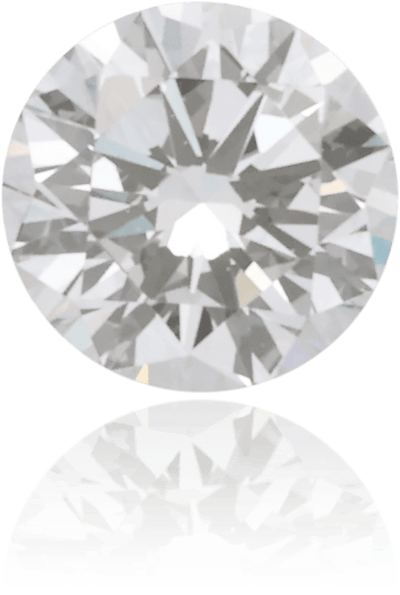 Natural Gray Diamond Round 0.16 ct Polished