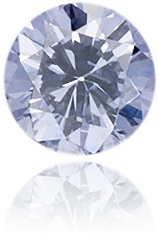 Natural Purple Diamond Round 0.07 ct Polished