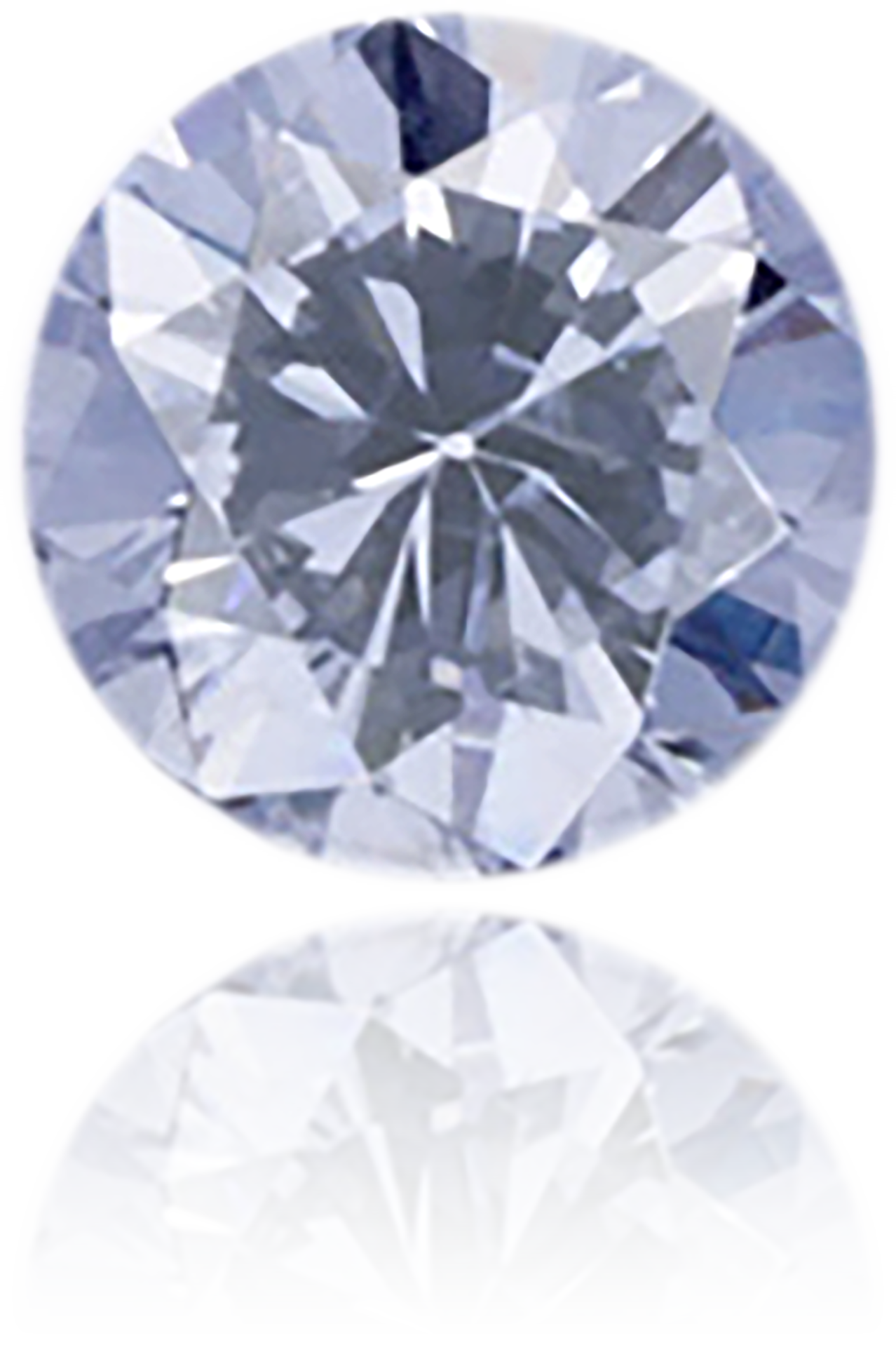 Natural Purple Diamond Round 0.07 ct Polished