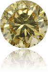 Natural Green Diamond Round 0.46 ct Polished