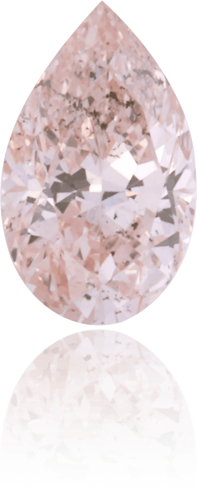 Natural Purple Diamond Pear Shape 0.22 ct Polished