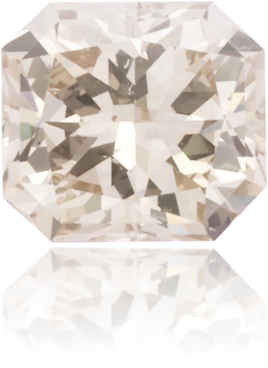 Natural Brown Diamond Rectangle 0.84 ct Polished