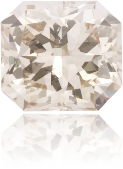 Natural Brown Diamond Rectangle 0.84 ct Polished
