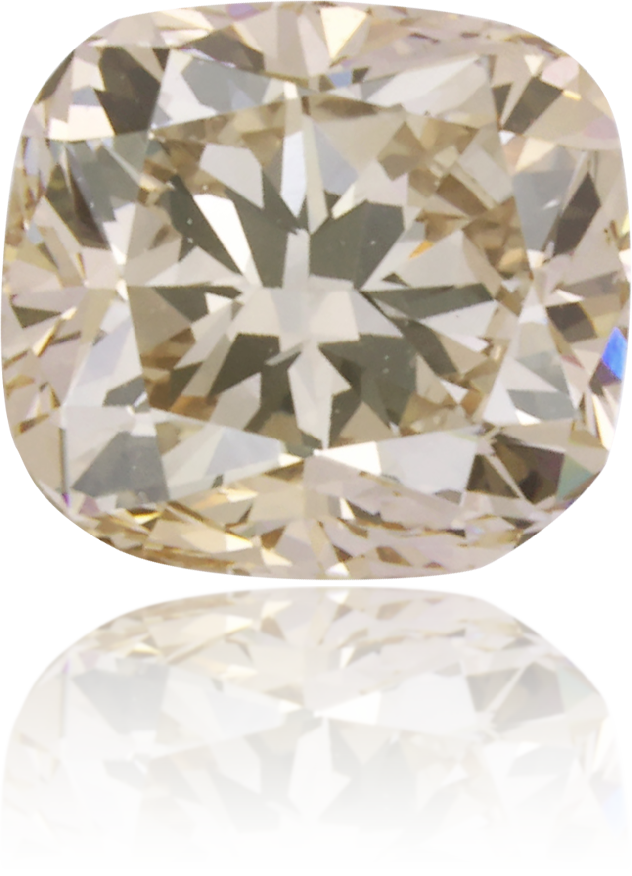 Natural Brown Diamond Cushion 0.48 ct Polished