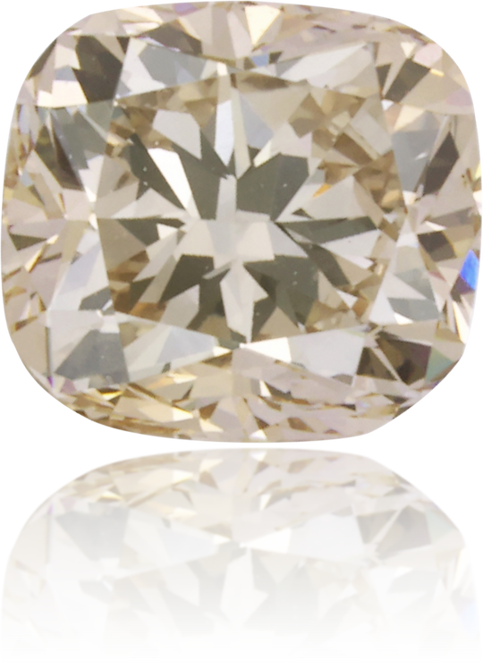 Natural Brown Diamond Cushion 0.48 ct Polished
