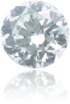 Natural Blue Diamond Round 0.08 ct Polished
