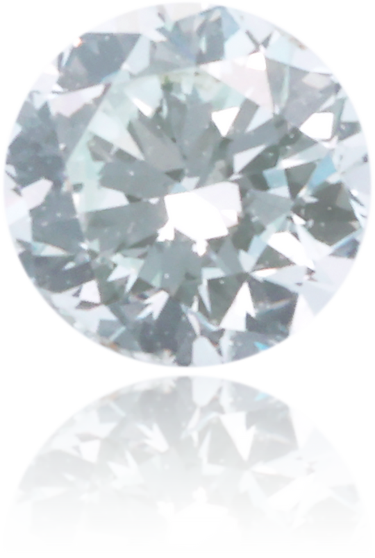 Natural Blue Diamond Round 0.08 ct Polished