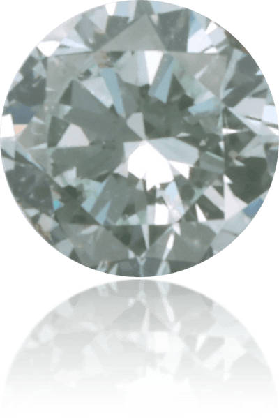 Natural Green Diamond Round 0.08 ct Polished