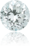 Natural Green Diamond Round 0.09 ct Polished