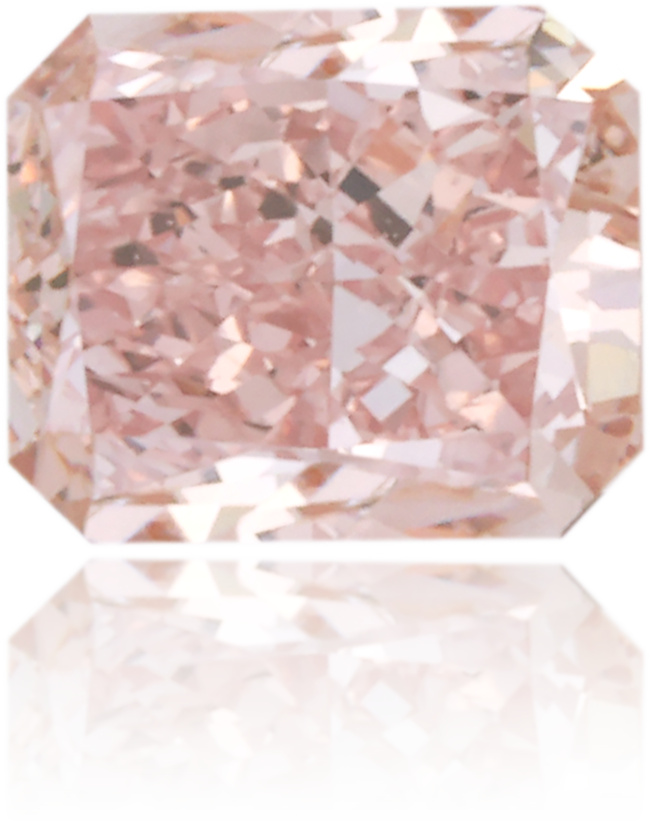 Natural Pink Diamond Rectangle 0.25 ct Polished