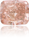 Natural Pink Diamond Cushion 0.28 ct Polished