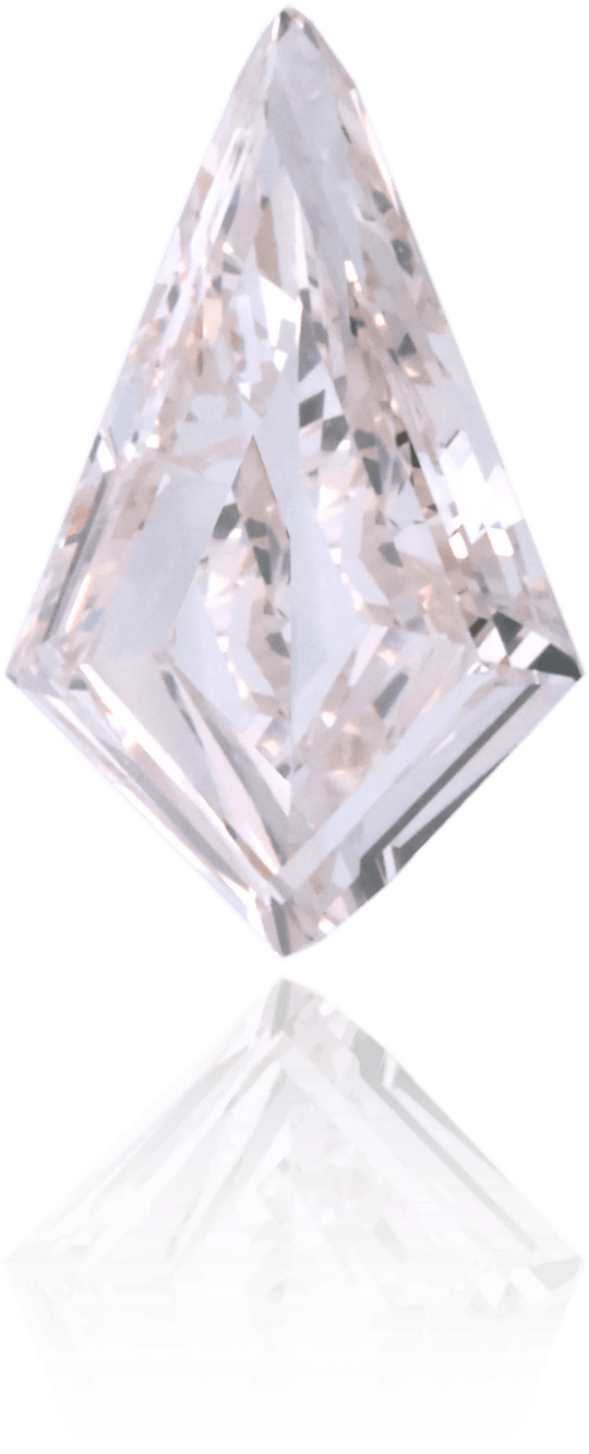 Natural Pink Diamond Kite 0.59 ct Polished