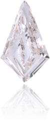 Natural Pink Diamond Kite 0.59 ct Polished