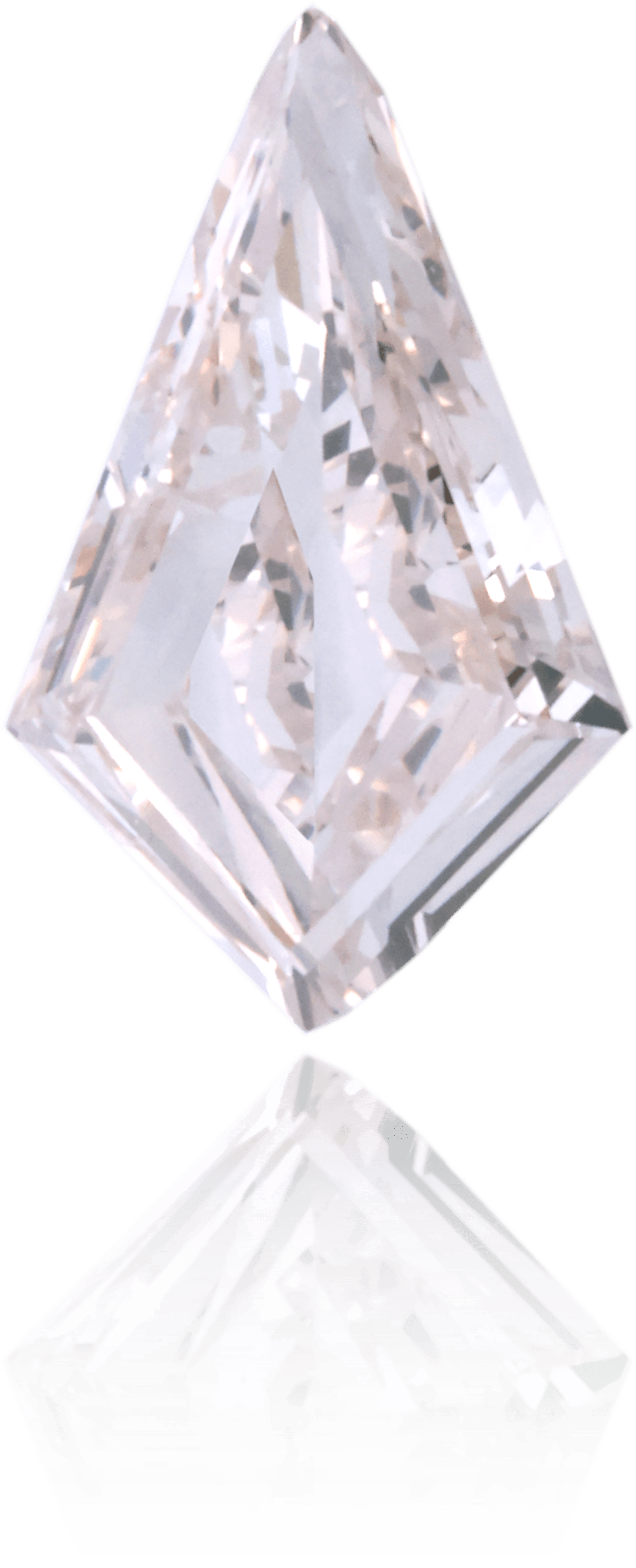 Natural Pink Diamond Kite 0.59 ct Polished