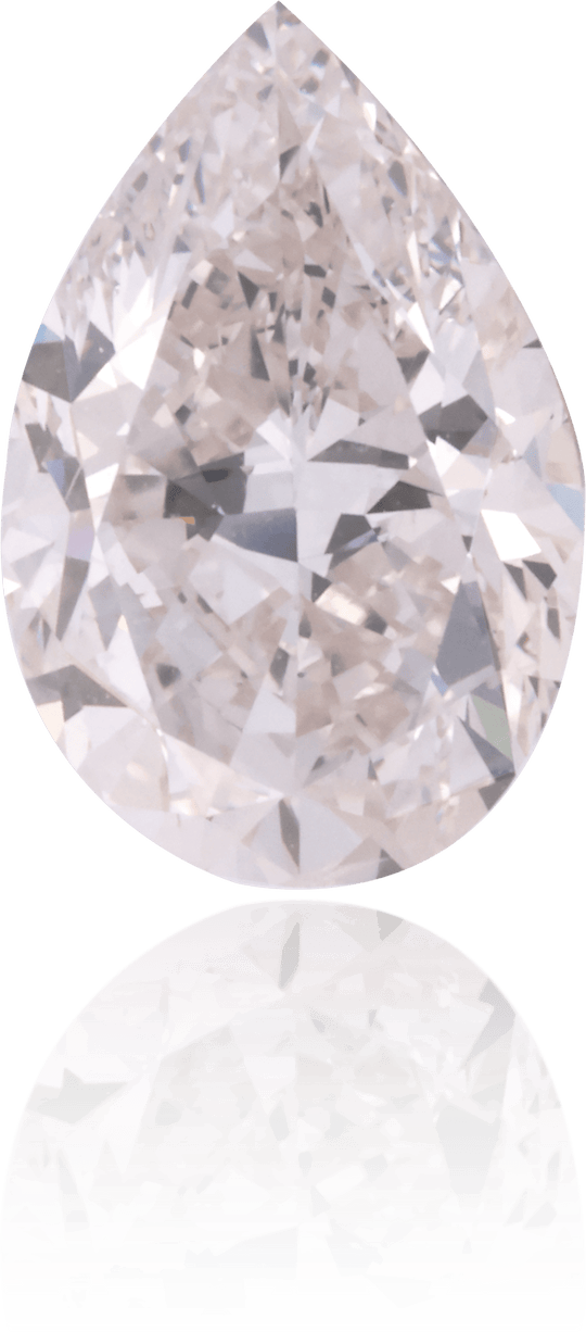 Natural Pink Diamond Pear Shape 1.76 ct Polished