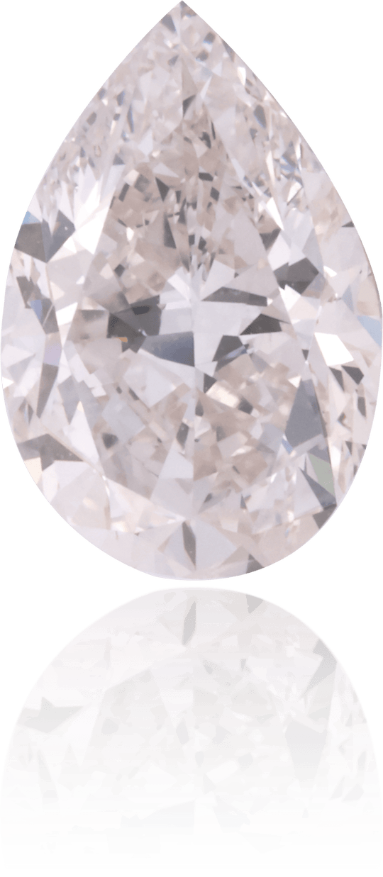 Natural Pink Diamond Pear Shape 1.76 ct Polished