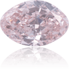 Natural Purple Diamond Oval 0.67 ct Polished