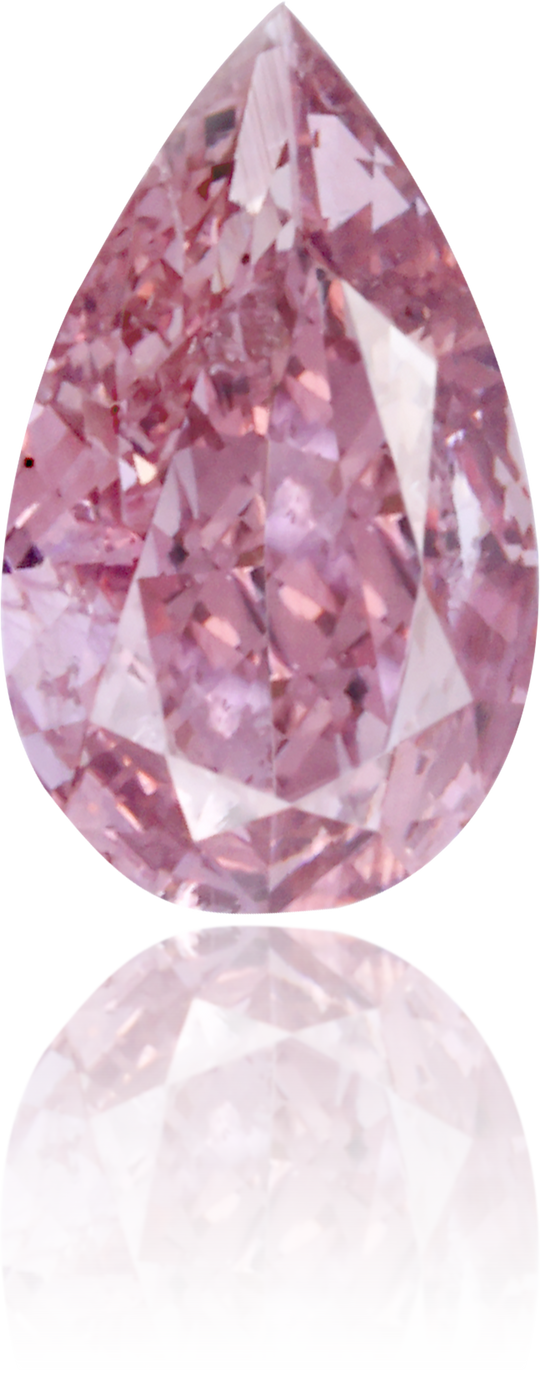 Natural Purple Diamond Pear Shape 0.25 ct Polished