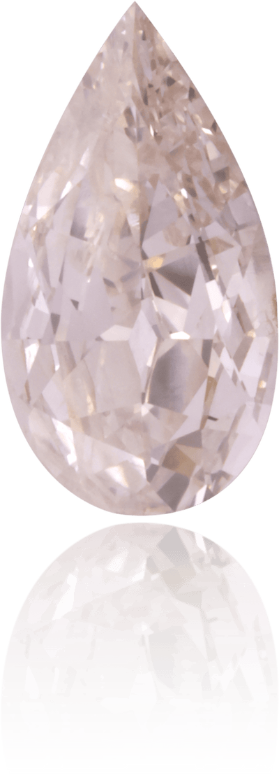 Natural Pink Diamond Pear Shape 0.67 ct Polished