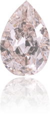 Natural Pink Diamond Pear Shape 0.77 ct Polished