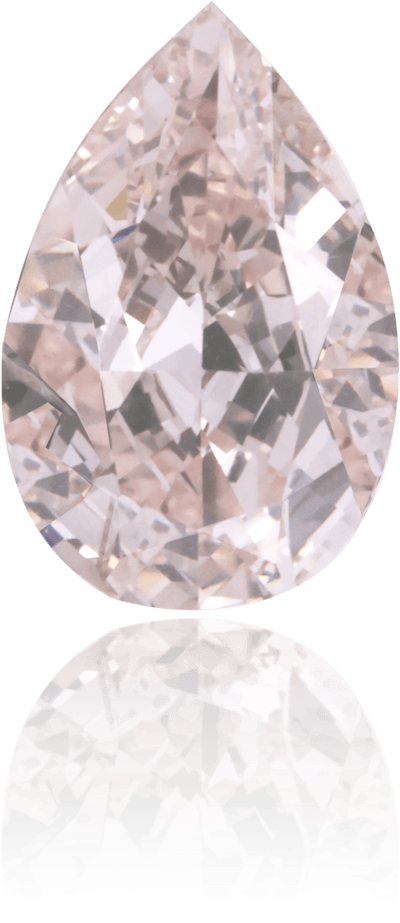 Natural Pink Diamond Pear Shape 0.77 ct Polished