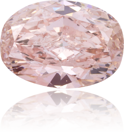 Natural Pink Diamond Oval 1.58 ct Polished