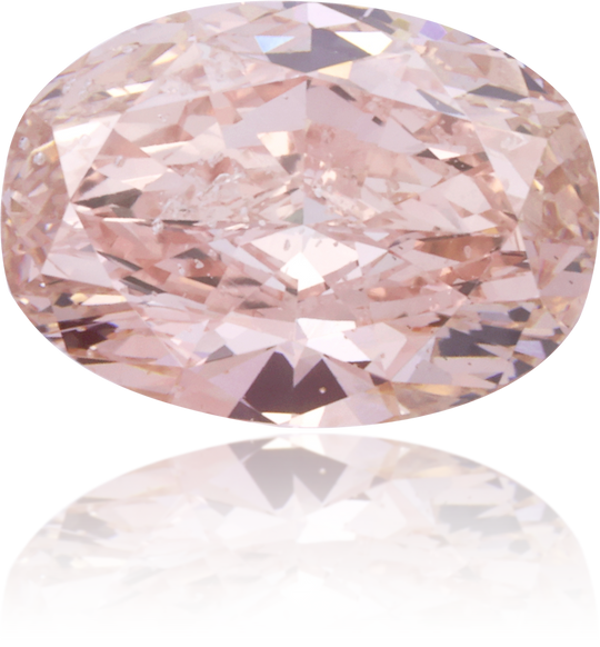 Natural Pink Diamond Oval 1.58 ct Polished