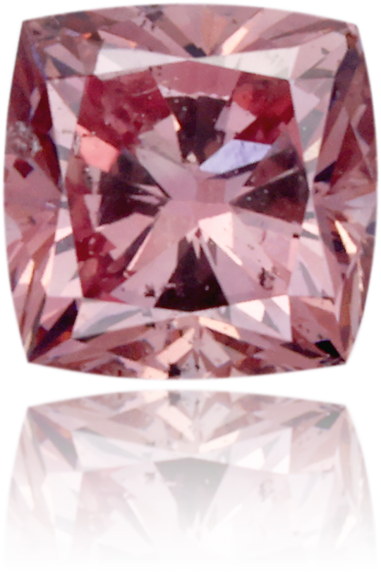 Natural Pink Diamond Cushion 0.20 ct Polished