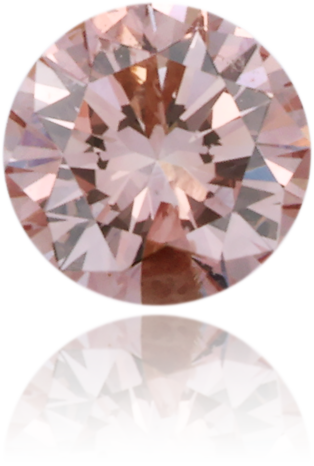 Natural Pink Diamond Round 0.17 ct Polished