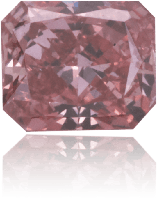 Natural Pink Diamond Rectangle 0.29 ct Polished
