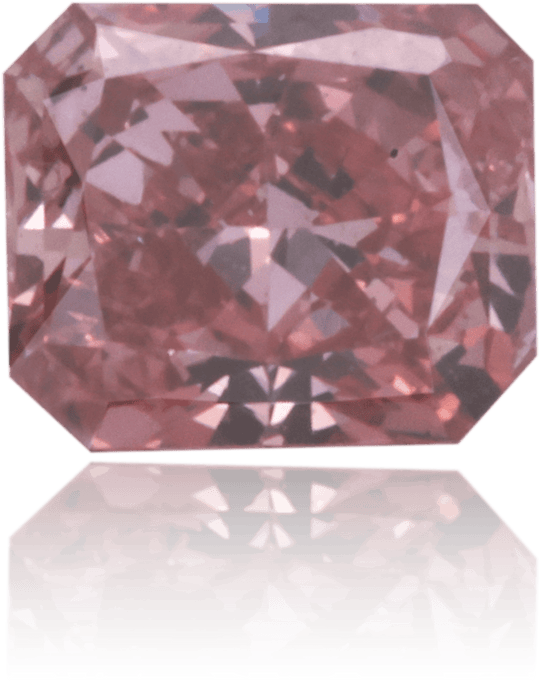 Natural Pink Diamond Rectangle 0.29 ct Polished