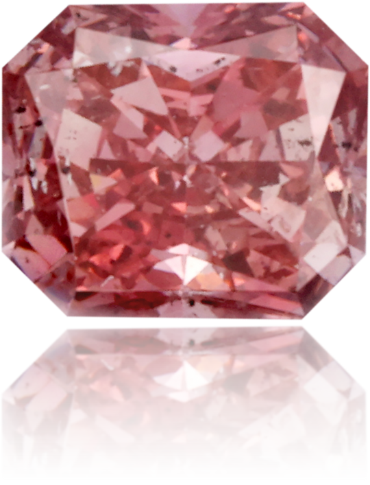 Natural Pink Diamond Rectangle 0.24 ct Polished