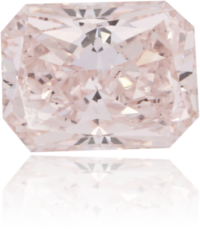 Natural Pink Diamond Rectangle 0.78 ct Polished