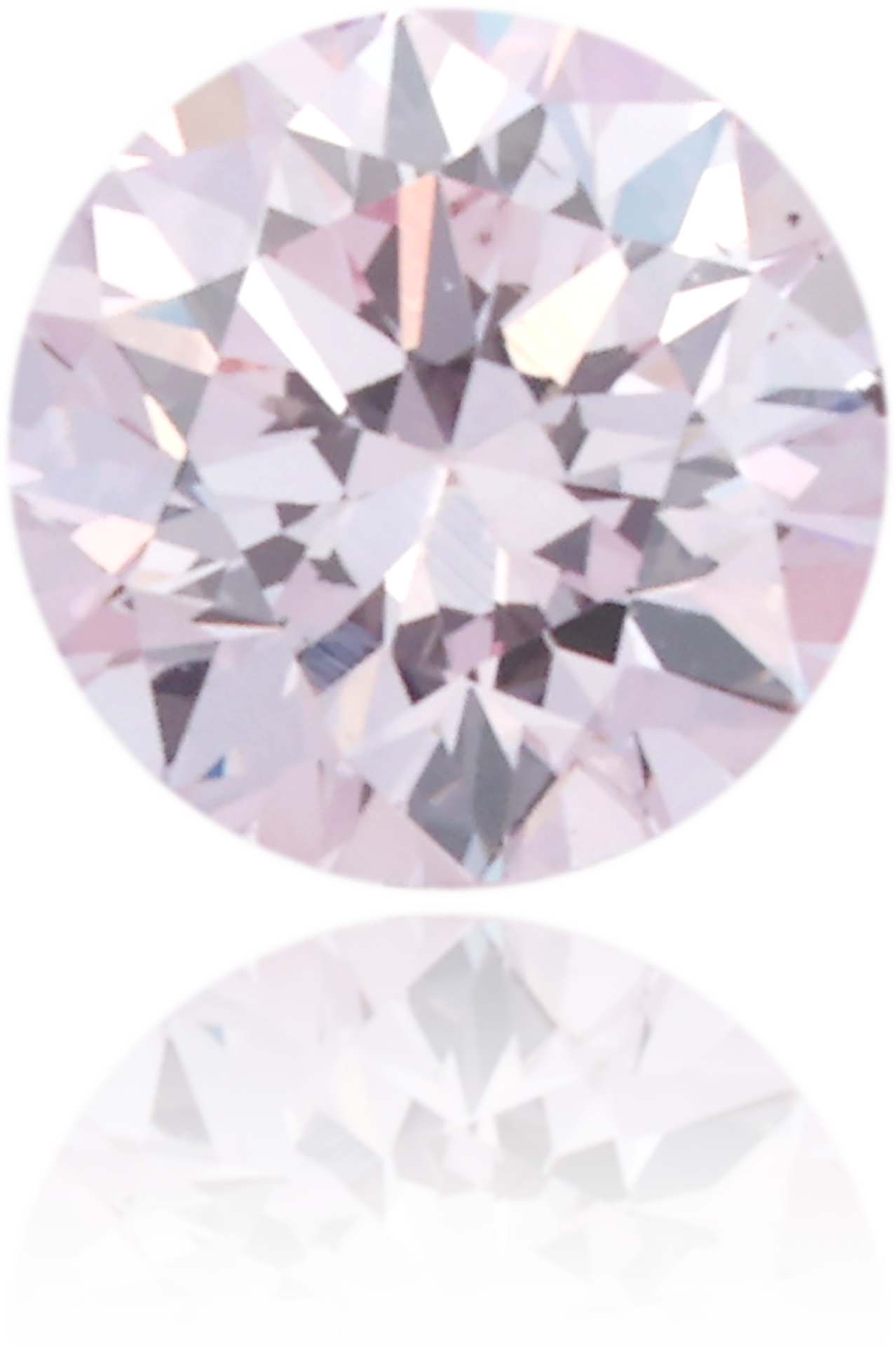 Natural Pink Diamond Round 0.19 ct Polished
