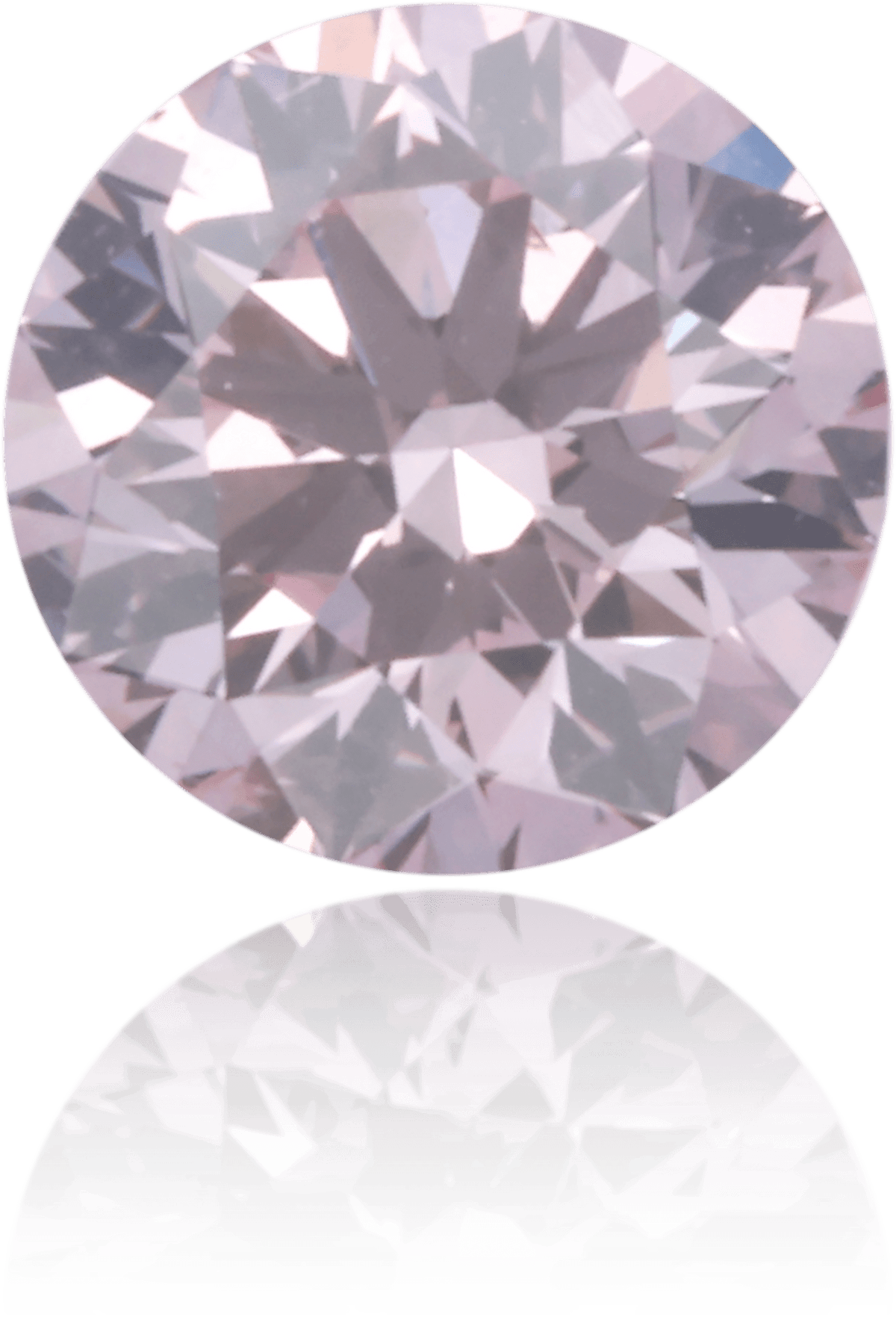 Natural Purple Diamond Round 0.23 ct Polished