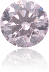 Natural Purple Diamond Round 0.23 ct Polished