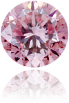 Natural Pink Diamond Round 0.25 ct Polished