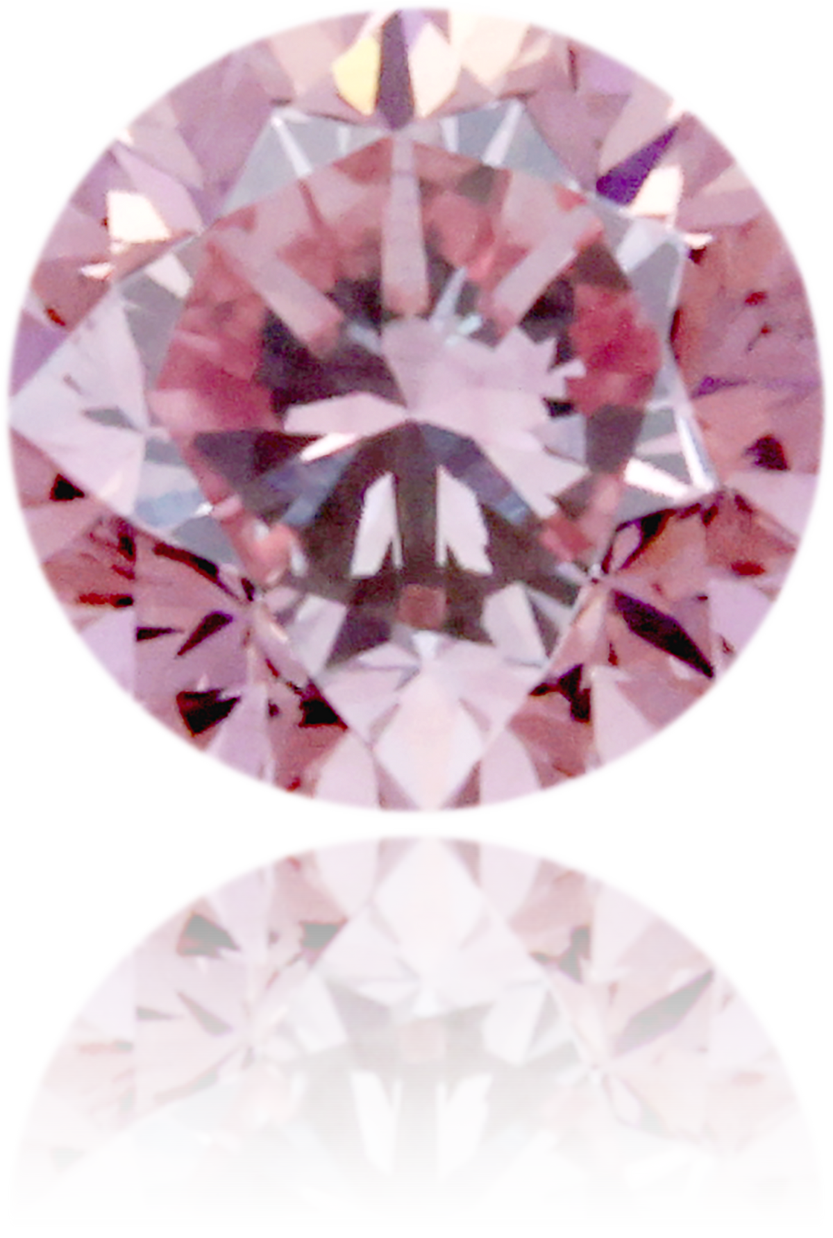 Natural Pink Diamond Round 0.25 ct Polished