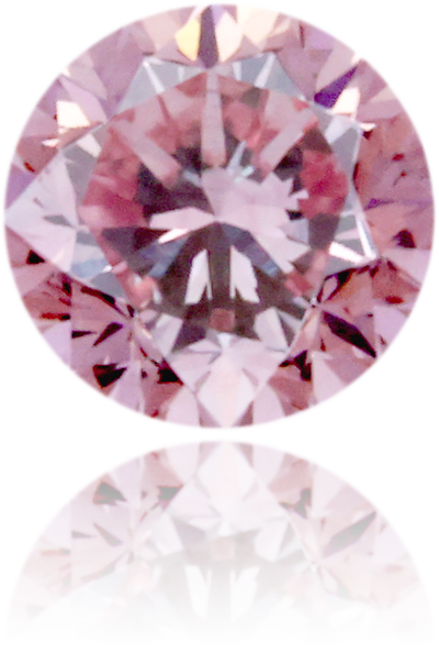 Natural Pink Diamond Round 0.25 ct Polished