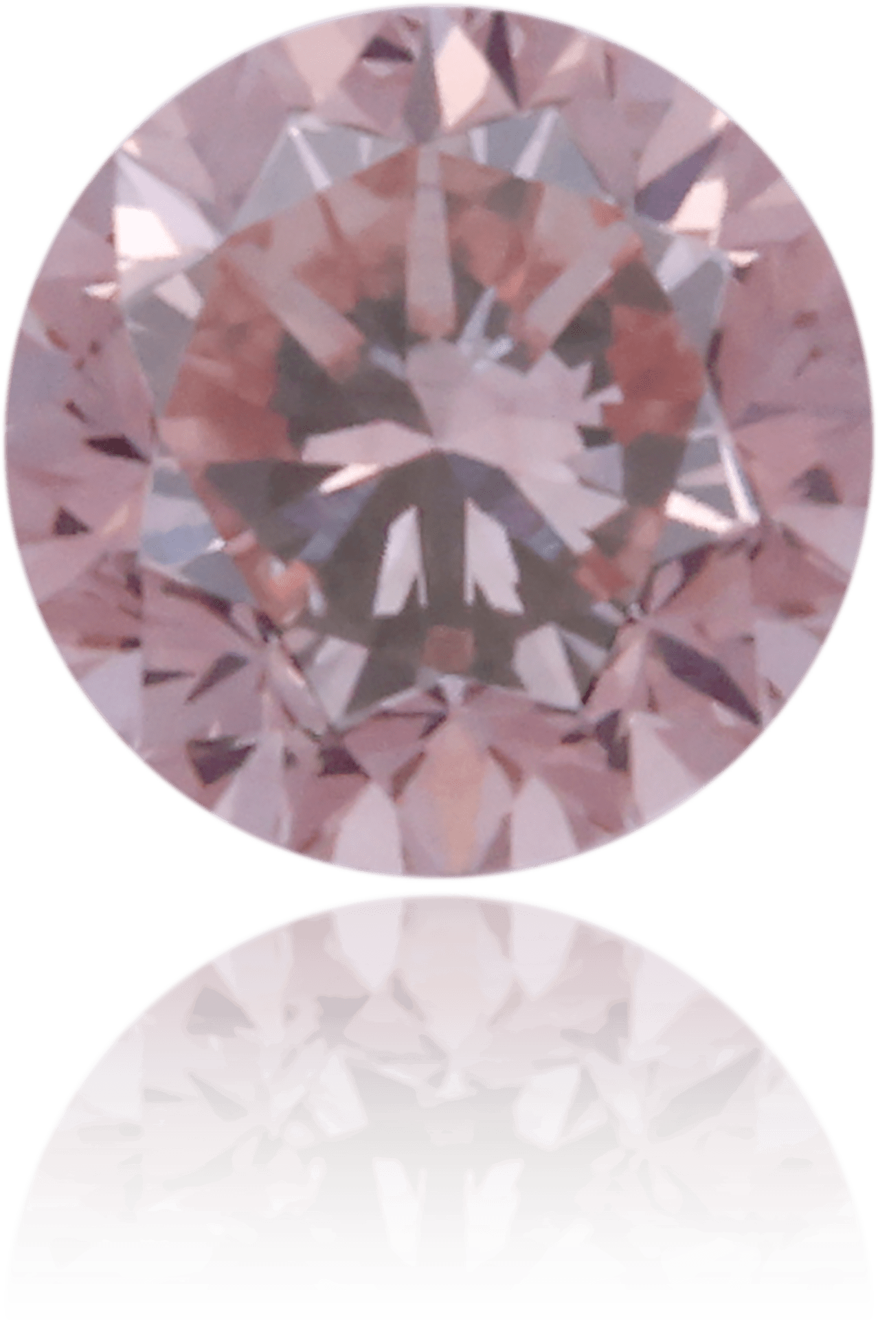 Natural Pink Diamond Round 0.25 ct Polished