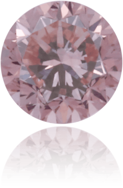 Natural Pink Diamond Round 0.25 ct Polished