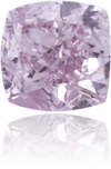 Natural Purple Diamond Square 0.19 ct Polished