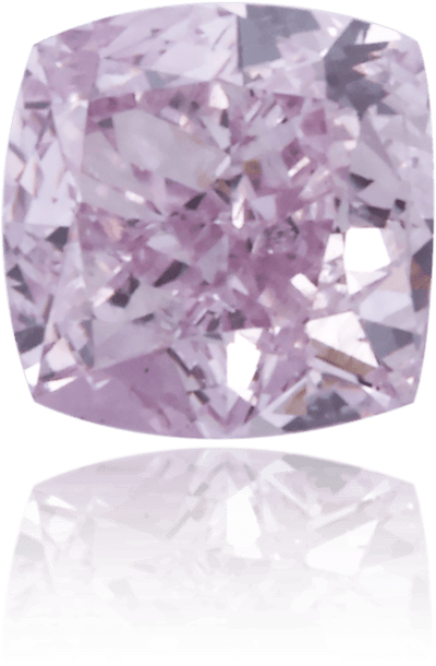 Natural Purple Diamond Cushion 0.19 ct Polished