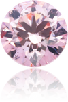 Natural Pink Diamond Round 0.30 ct Polished