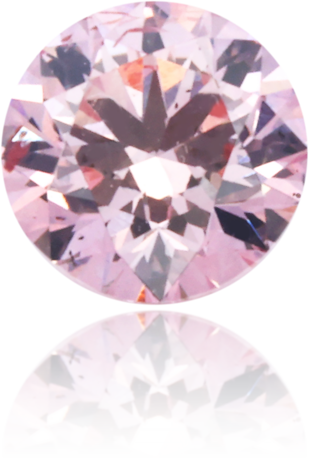 Natural Pink Diamond Round 0.30 ct Polished