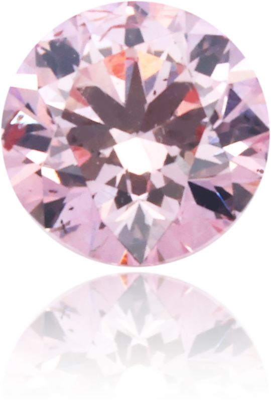 Natural Pink Diamond Round 0.30 ct Polished