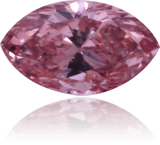 Natural Pink Diamond Marquise 0.24 ct Polished